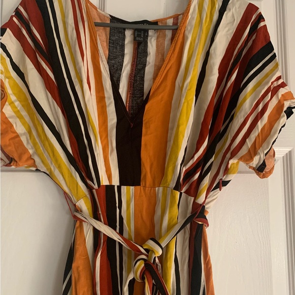 Gently Used Forever 21 striped sexy dress - Picture 3 of 4